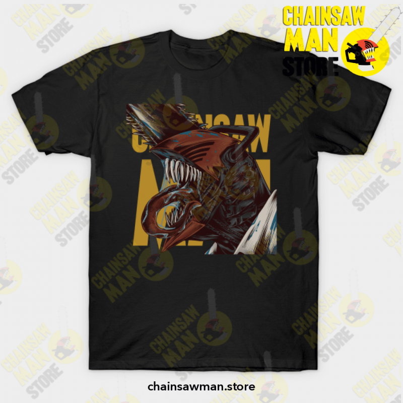 2021 Chainsaw Man T-Shirt Black / S T-Shirt