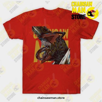 2021 Chainsaw Man T-Shirt Red / S T-Shirt