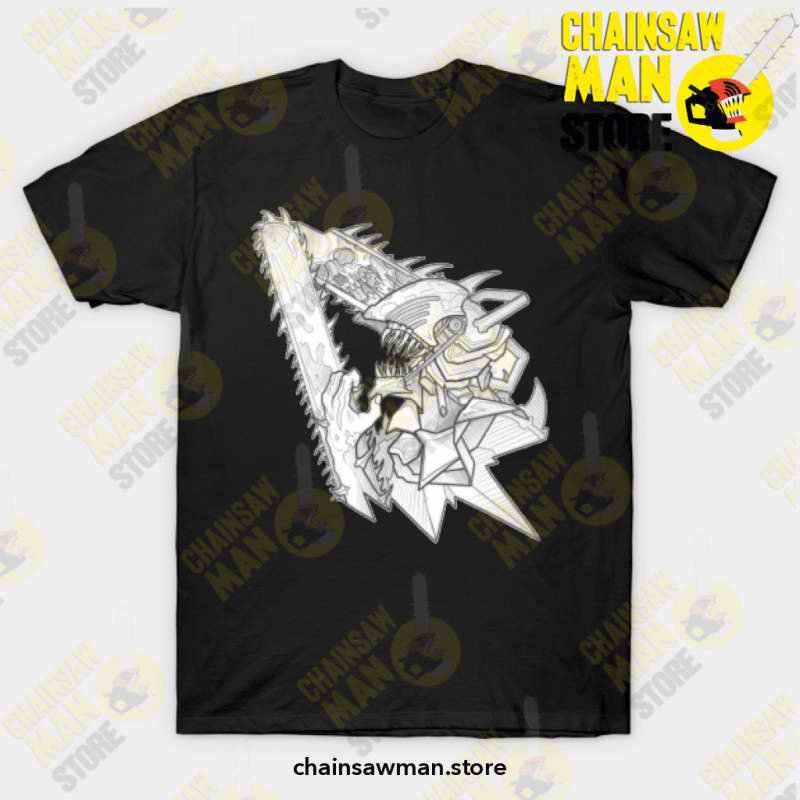 Anime Chainsawman Unisex T-Shirt Black / S T-Shirt