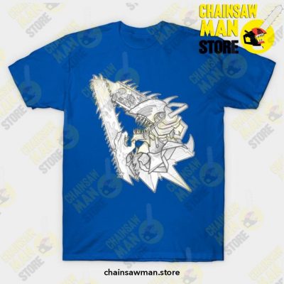 Anime Chainsawman Unisex T-Shirt Blue / S T-Shirt