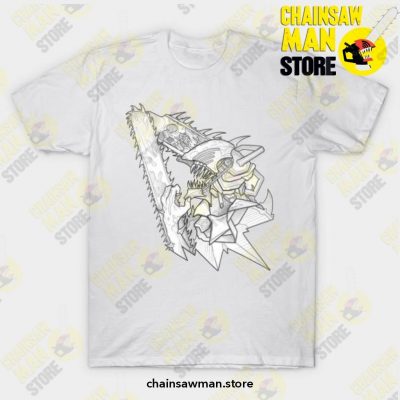 Anime Chainsawman Unisex T-Shirt White / S T-Shirt