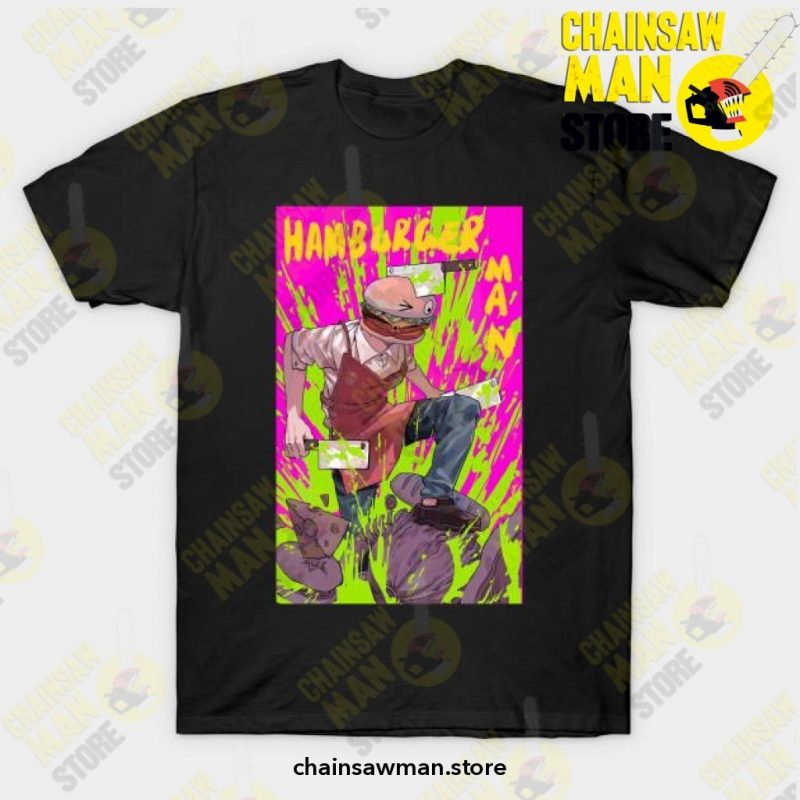 Chain Saw Man Anime T-Shirt Black / S T-Shirt