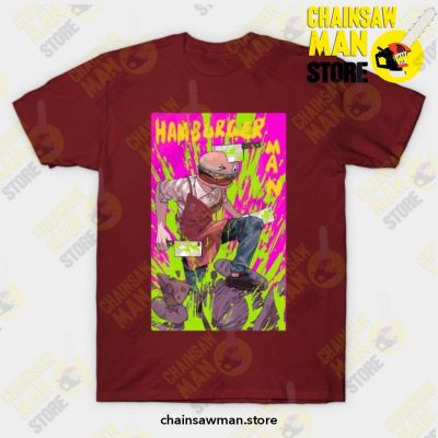Chain Saw Man Anime T-Shirt Red / S T-Shirt