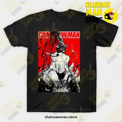 Chain Saw Man T-Shirt Black / S T-Shirt