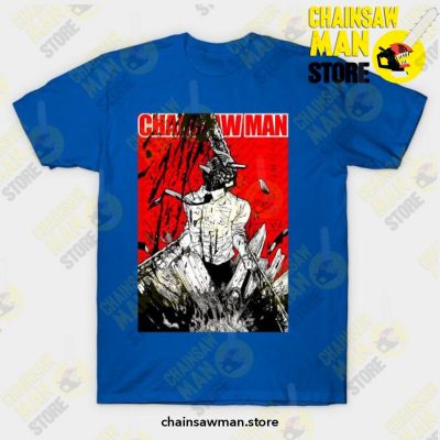 Chain Saw Man T-Shirt Blue / S T-Shirt