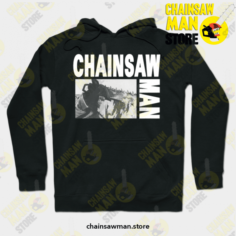 Chainsaw Man 2021 Hoodie Black / S Athletic - Aop