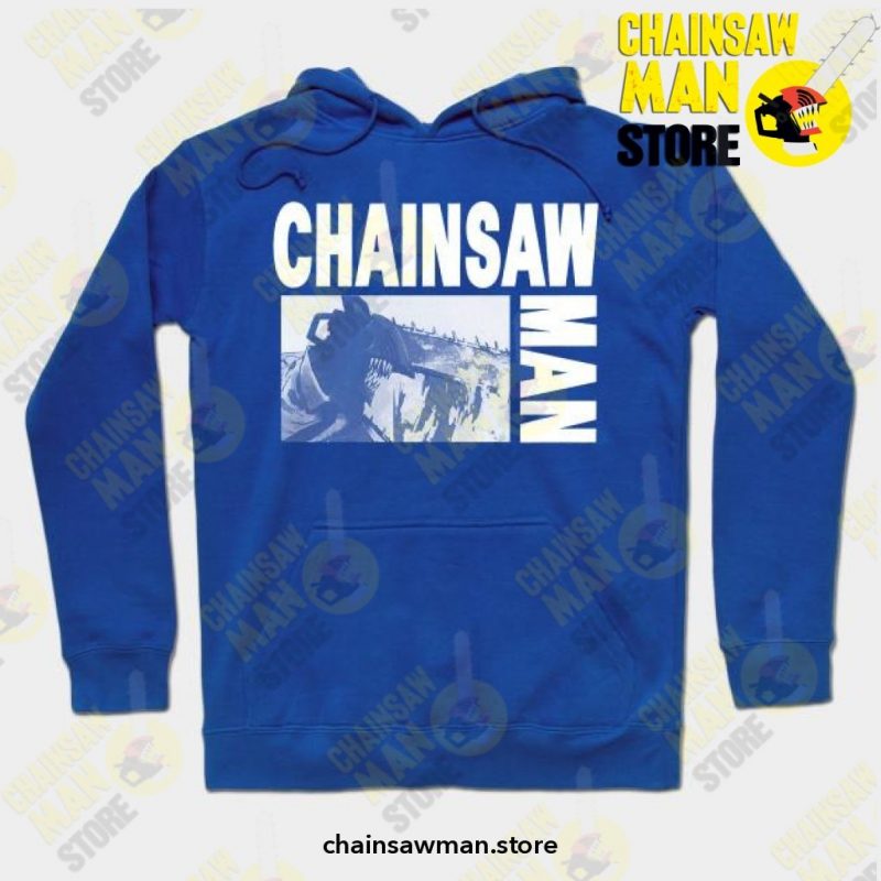 Chainsaw Man 2021 Hoodie Blue / S Athletic - Aop