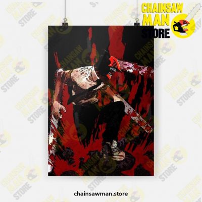 Chainsaw Man Anime Denji Wall Art