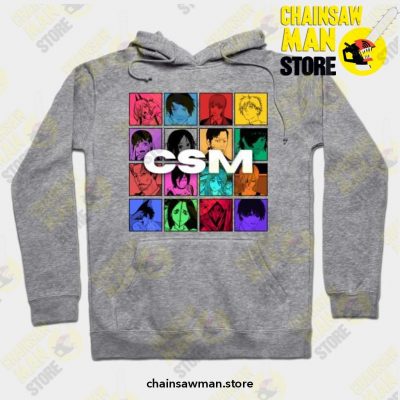 Chainsaw Man Collection Hoodie Grey / S Athletic - Aop