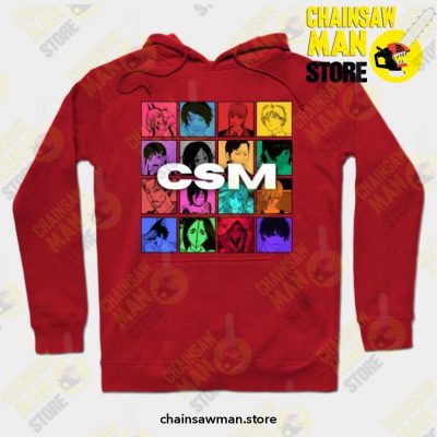 Chainsaw Man Collection Hoodie Red / S Athletic - Aop