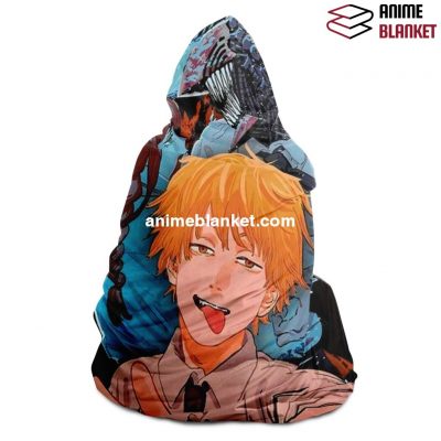 Chainsaw Man Hooded Blanket #02 - Aop