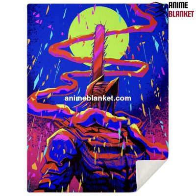 Chainsaw Man Microfleece Blanket #01 M Premium - Aop