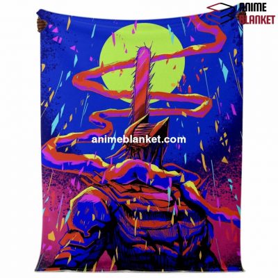 Chainsaw Man Microfleece Blanket #01 Premium - Aop