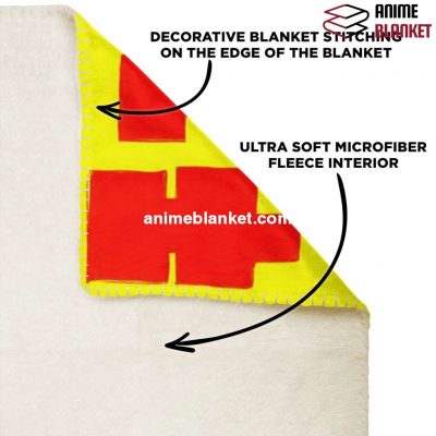 Chainsaw Man Microfleece Blanket #03 Premium - Aop