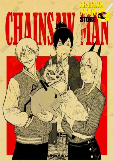 Poster - Chainsaw Man - 12x12
