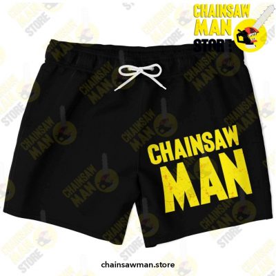 Chainsawman Swim Trunk 02 Xs Swim Trunks Men - Aop