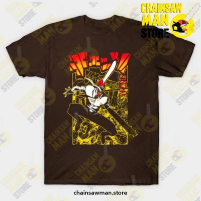 Chainsawman! T-Shirt Brown / S T-Shirt