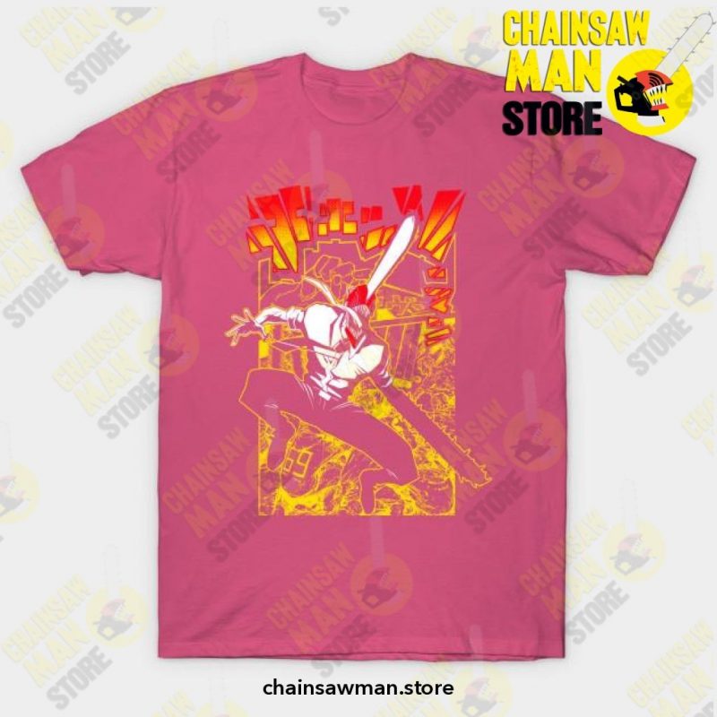 Chainsawman! T-Shirt Pink / S T-Shirt