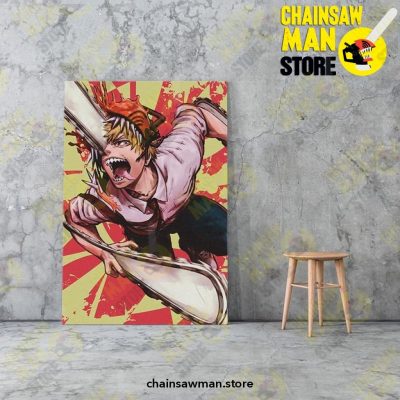 Denji Chainsaw Man Wall Art