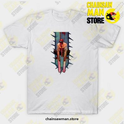 Denji Chainsawman T-Shirt White / S T-Shirt