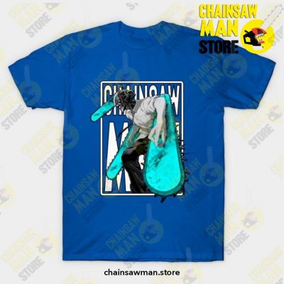 Denji Vi Chainsaw Man T-Shirt Blue / S T-Shirt