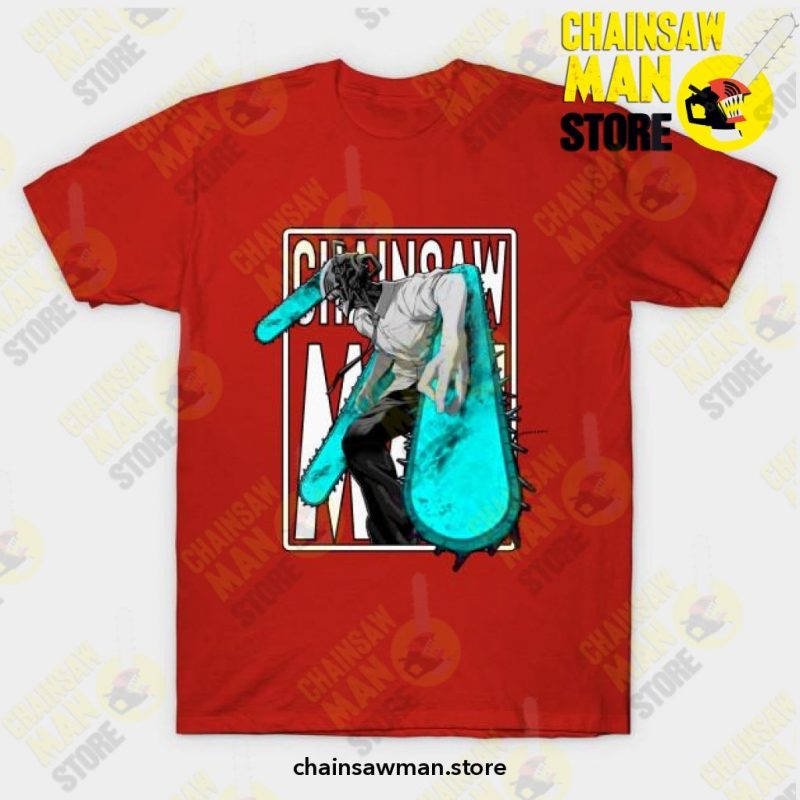 Denji Vi Chainsaw Man T-Shirt Red / S T-Shirt