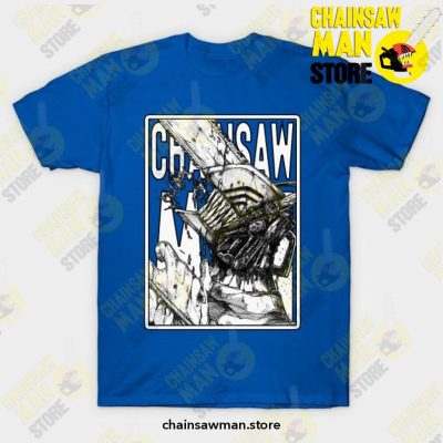 Denji X Chainsaw Man T-Shirt Blue / S T-Shirt