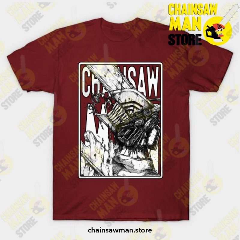 Denji X Chainsaw Man T-Shirt Red / S T-Shirt