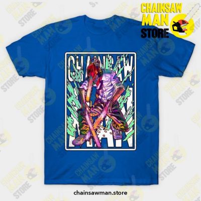Denji Xiii Chainsaw Man T-Shirt Blue / S T-Shirt