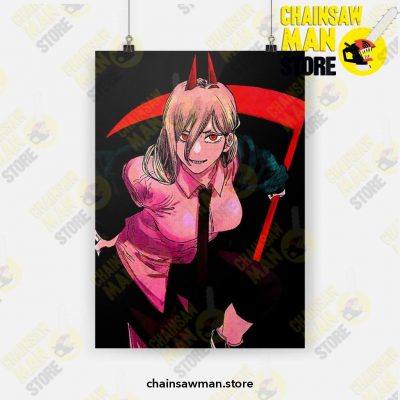 Power Chainsaw Man Canvas Painting Decor
