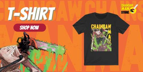 Top 7 T-shirts Chainsaw Man - Chainsaw Man Store
