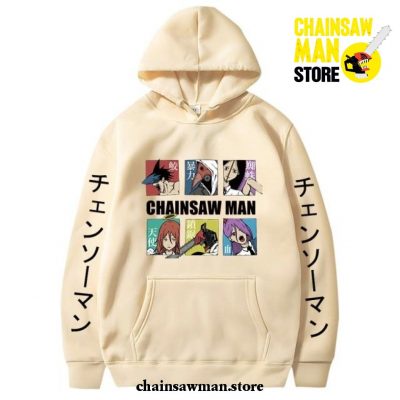 2021 Chainsaw Man Hoodie New Style Khaki / 4Xl
