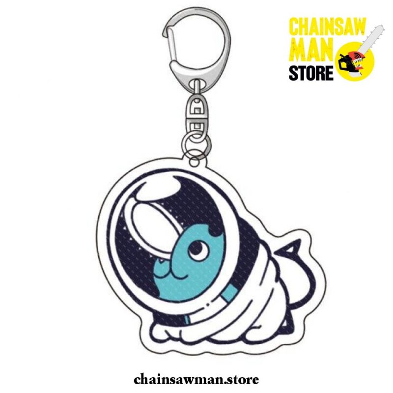 2021 Cute Pochita Chainsaw Man Acrylic Pendant Keychain