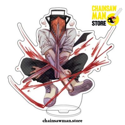 2021 New Chainsaw Man Acrylic Figure Stand Model