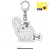 Cool Pochita Chainsaw Man Acrylic Pendant Keychain