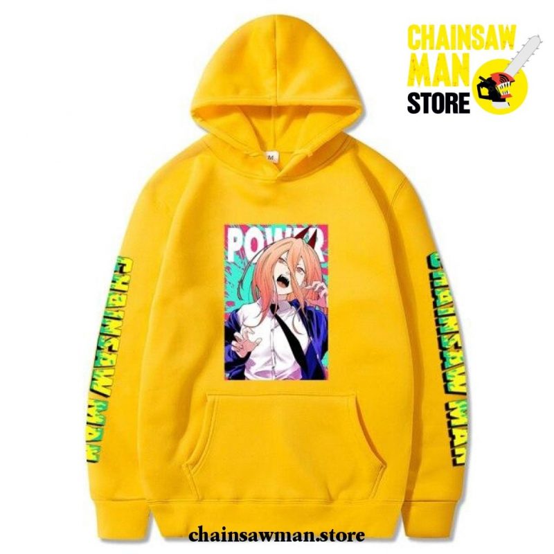 Crazy Power Chainsaw Man Hoodie Chainsaw Man Store