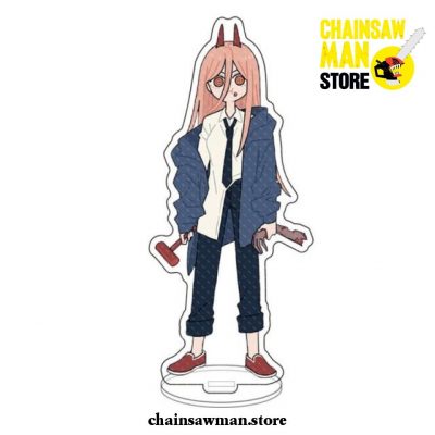 Cute Power Chainsaw Man Acrylic Figure Stand Model