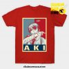 Aki Hayakawa Pop T-Shirt Red / S