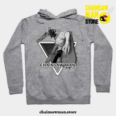 Chainsaw Man Cool Hoodie Gray / S
