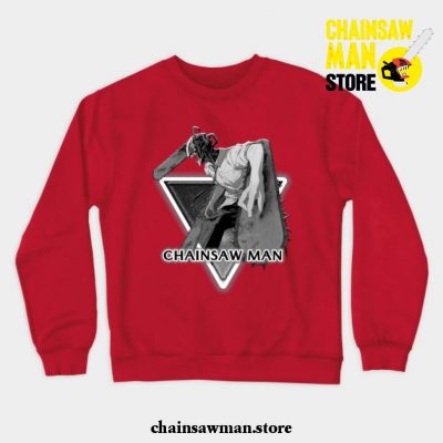 Chainsaw Man Fashion Crewneck Sweatshirt Red / S