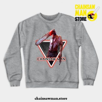 Chainsaw Man Ii Crewneck Sweatshirt Gray / S