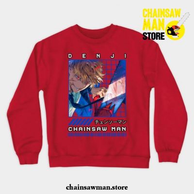 Chainsaw Man New Style Crewneck Sweatshirt Red / S