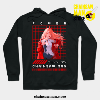 Chainsaw Man Power Vi Hoodie Black / S