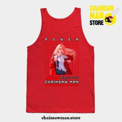 Cool Power Tank Top Red / S
