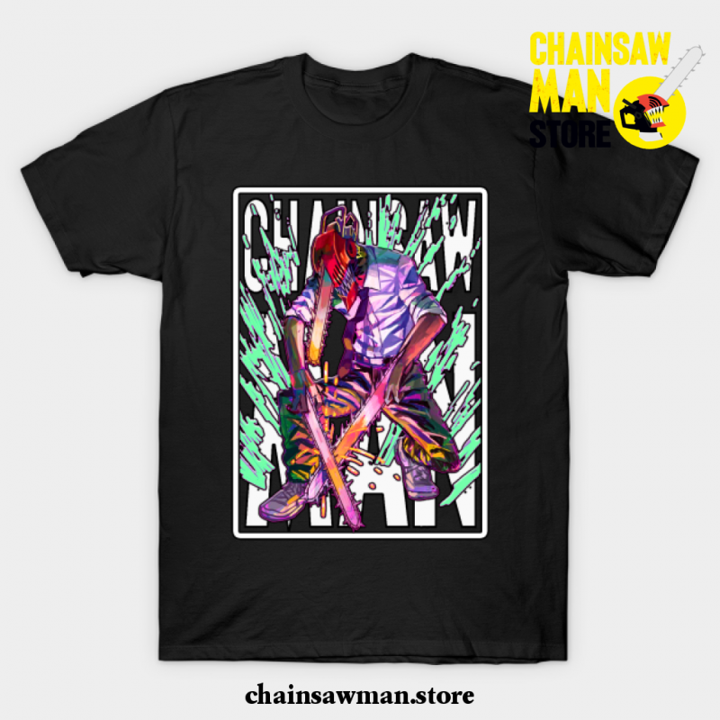 Denji Chainsaw Man T-Shirt Black / S