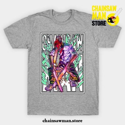 Denji Chainsaw Man T-Shirt Gray / S