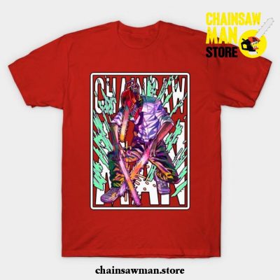 Denji Chainsaw Man T-Shirt Red / S