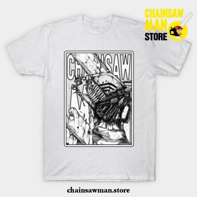 Denji X Chainsaw Man T-Shirt White / S