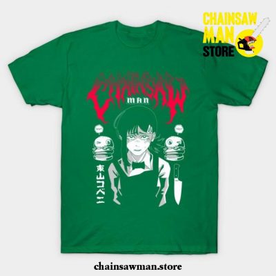 Kobeni Metal T-Shirt Green / S