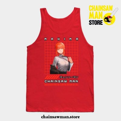 Makima New Style Tank Top Red / S